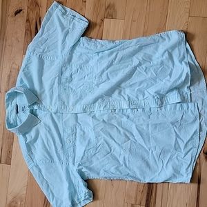 Izod saltwater short sleeve shirt xl
